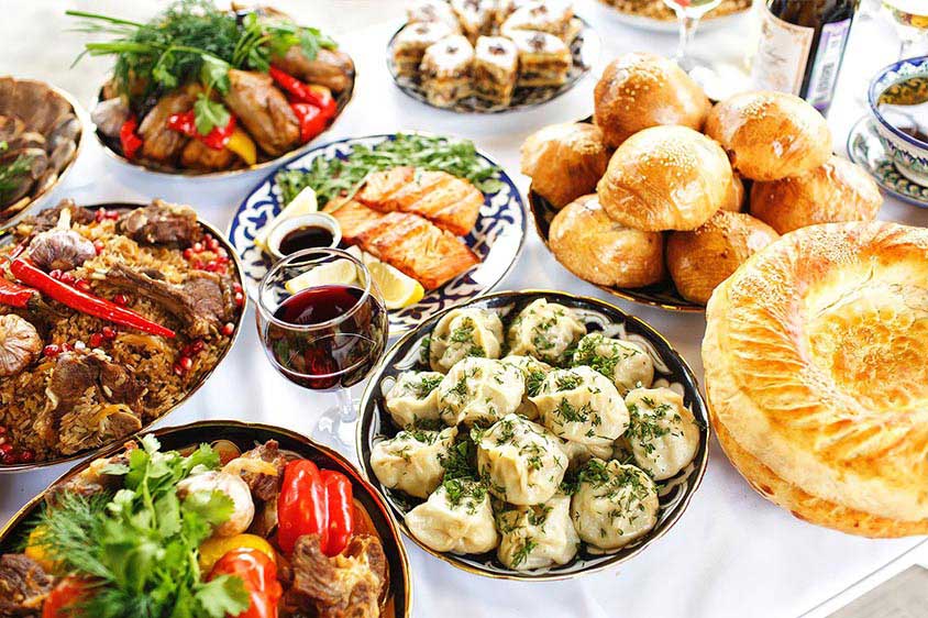 Узбекская и таджикская кухня
